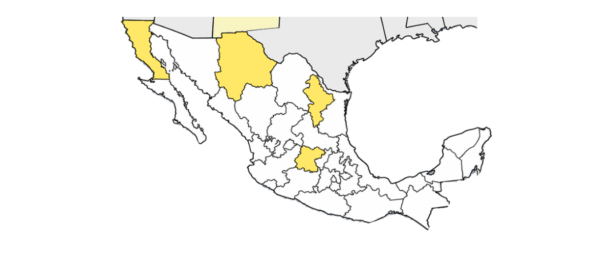 Mapa de Cobertura México